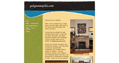 Desktop Screenshot of gailgreenequilts.com
